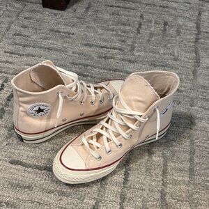 Converse High Top Sneakers - Blush Pink and Cream